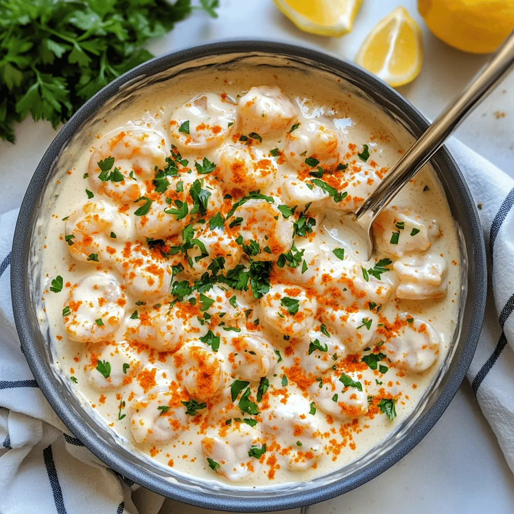 Easy Creamy Garlic Shrimp: A Culinary Delight
