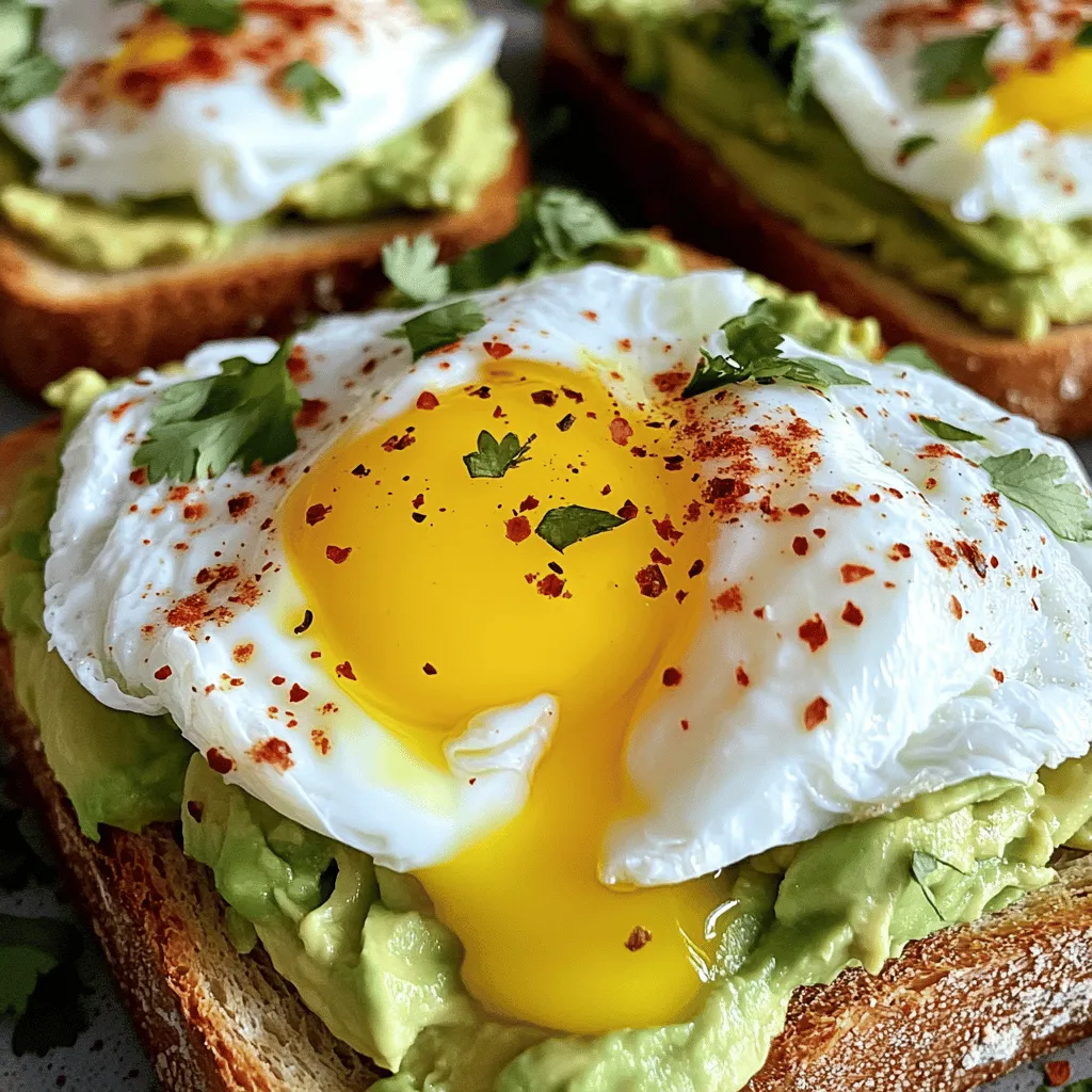 Avocado Toast with Poached Egg Delightful and Simple
