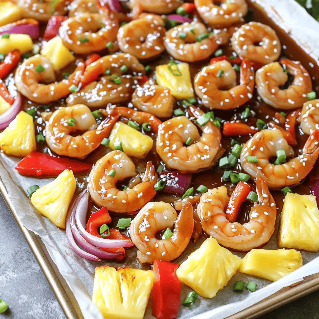 Sheet-Pan Teriyaki Shrimp &#038; Pineapple Flavor Boost