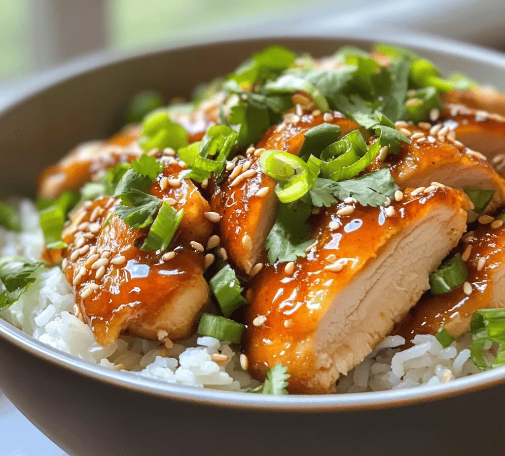 What makes Sticky Chicken Rice Bowls so appealing? The answer lies in their versatility and the richness of flavors they offer. This dish seamlessly blends Asian-inspired ingredients, resulting in a meal that is not only delicious but also packed with nutrients. The combination of boneless, skinless chicken thighs, aromatic sauces, and fluffy rice creates a harmonious balance that satisfies hunger and cravings alike.