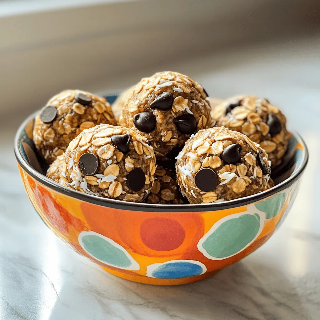 Six Healthy Energy Balls From One Recipe Poster
