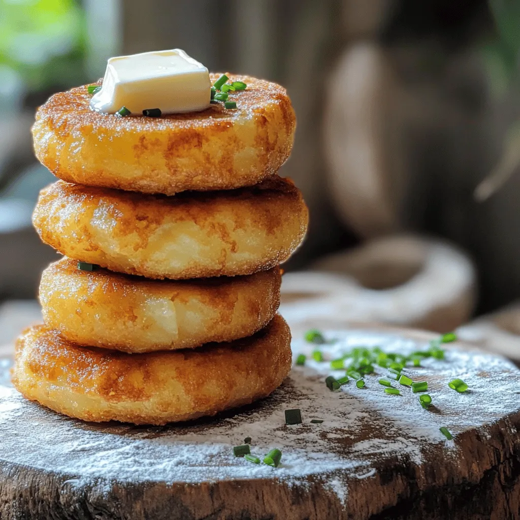 Traditional Irish Potato Farls Tasty and Easy Recipe