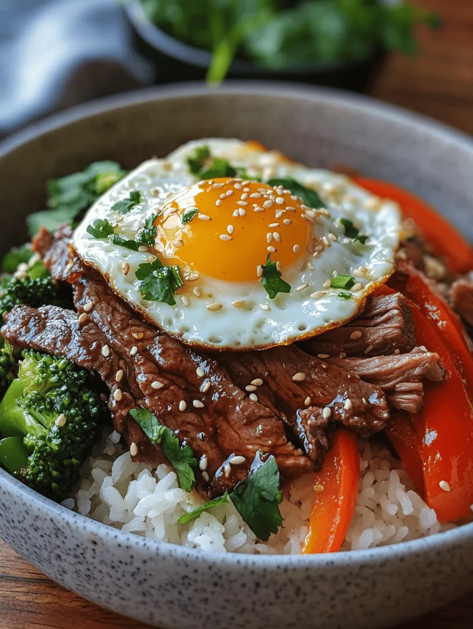 Savory Korean Beef Bowl: A Flavorful Journey into Korean Cuisine