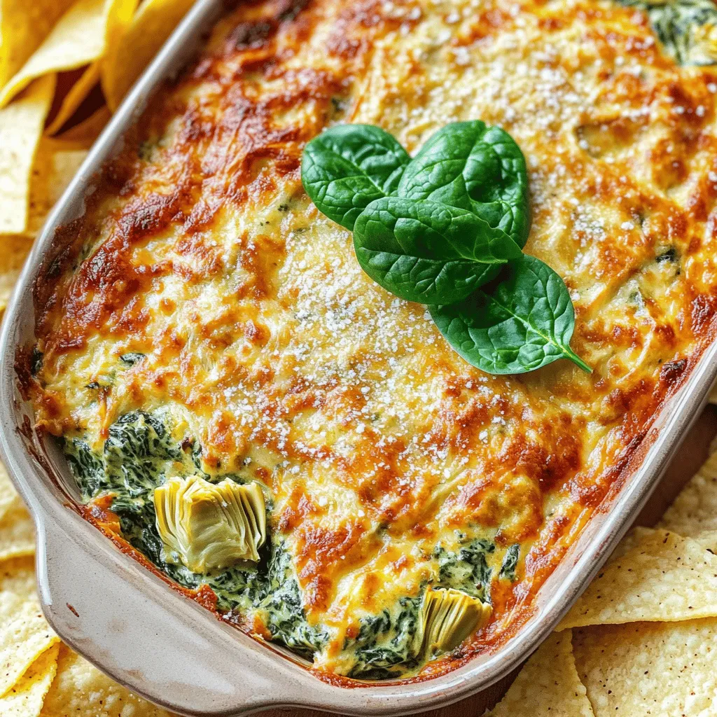 Creamy Spinach Artichoke Dip Savory and Simple Recipe
