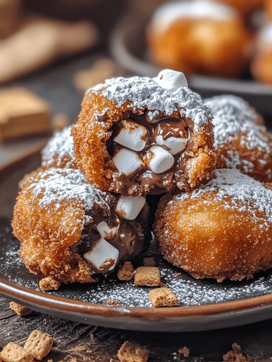 Fried S&#8217;mores Bombs: A Decadent Twist on a Classic Treat