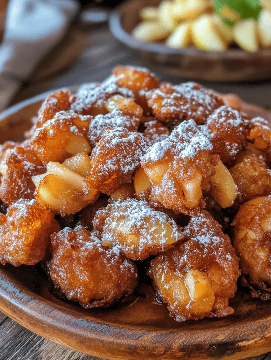 Apple Fritter Bites Delight: A Comforting Recipe with a Twist