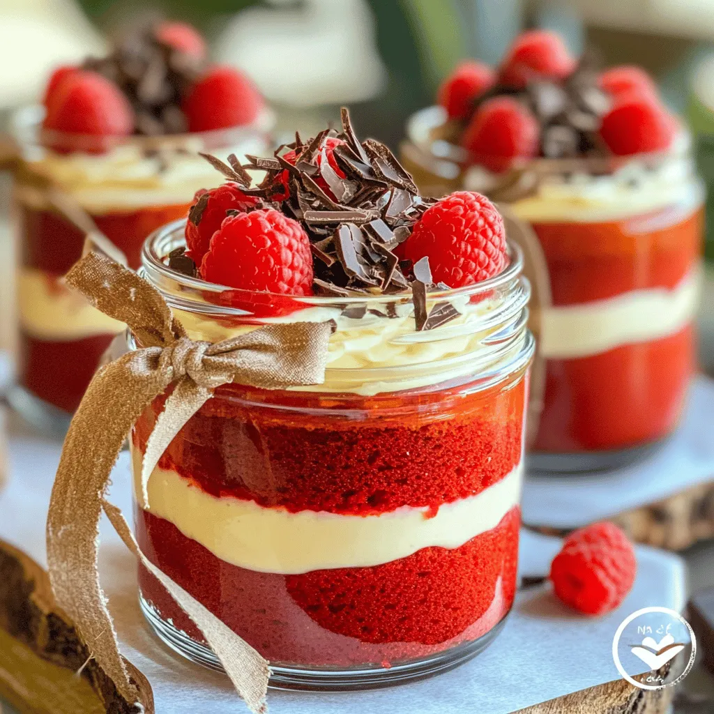 Red velvet cake is a showstopper. It has a rich color and a soft texture. To make red velvet cake in a jar, you need several key ingredients. Here’s what you will use: