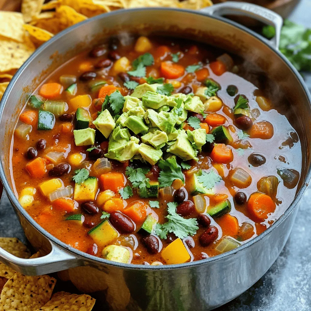 Veggie Loaded Taco Soup Tasty and Healthy Recipe