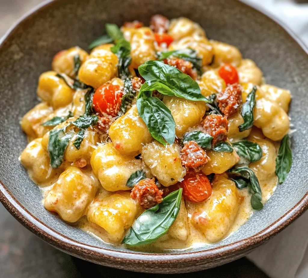 Creamy Chorizo Gnocchi is more than just a dish; it