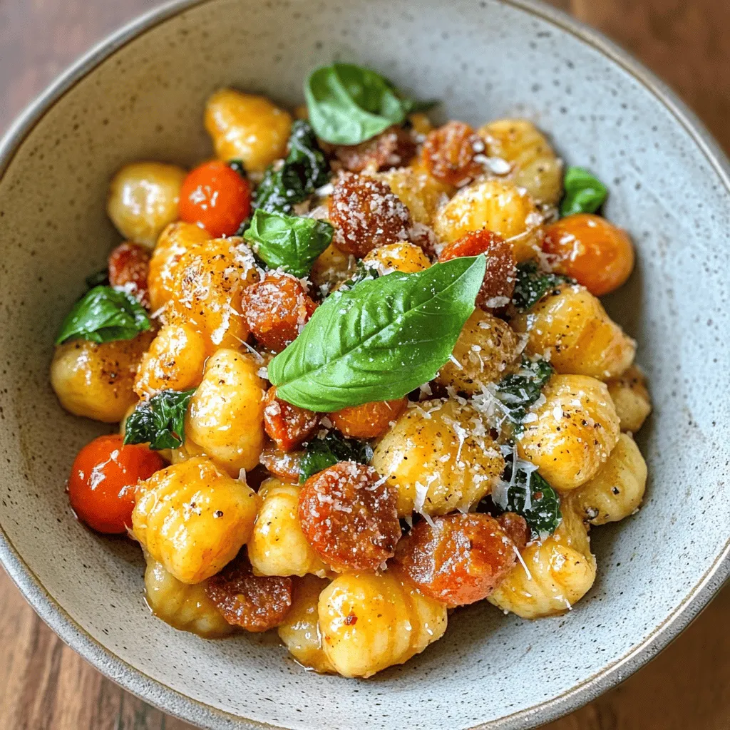 Creamy Chorizo Gnocchi: A Comforting Culinary Delight