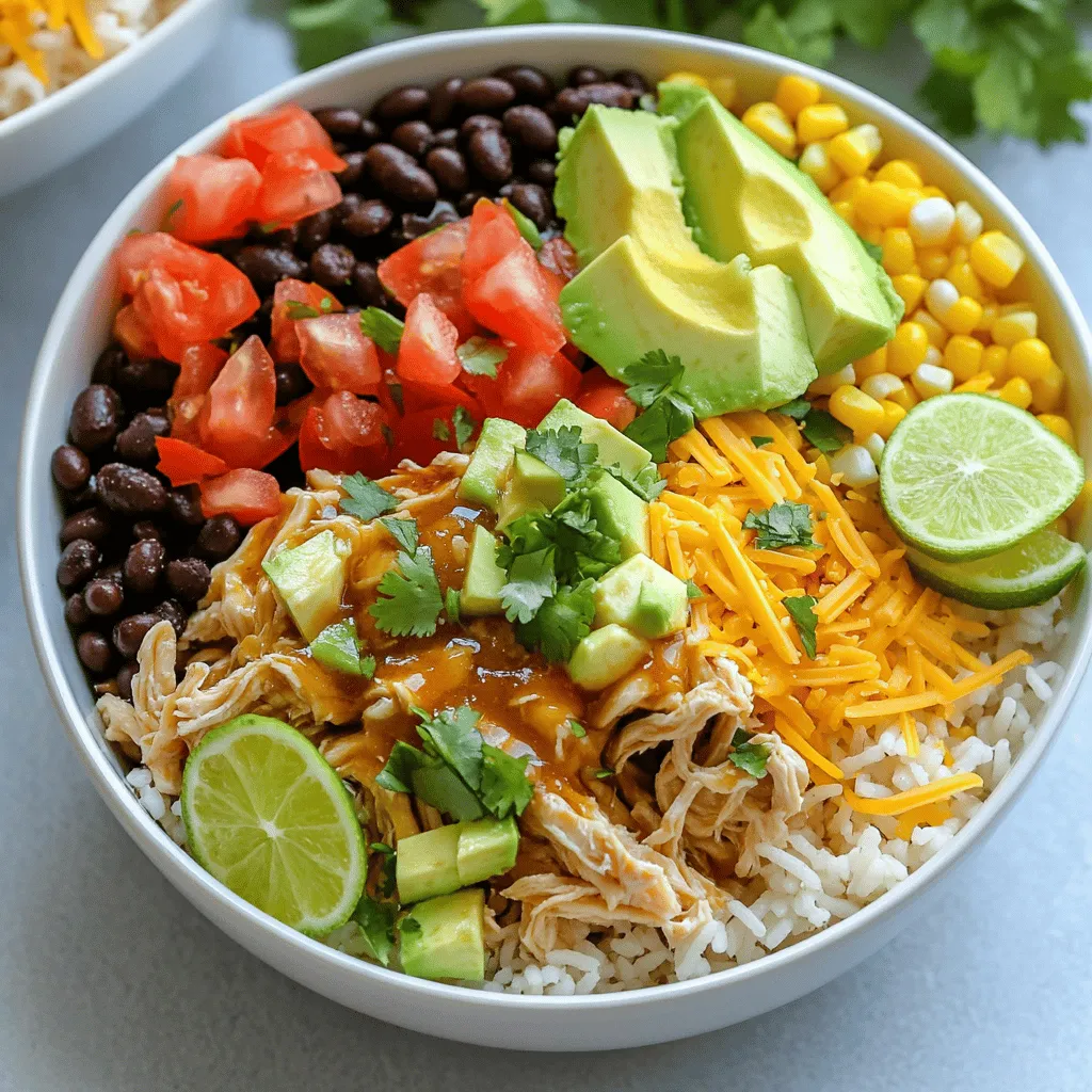Instant Pot Honey Lime Chicken Burrito Bowls Delight