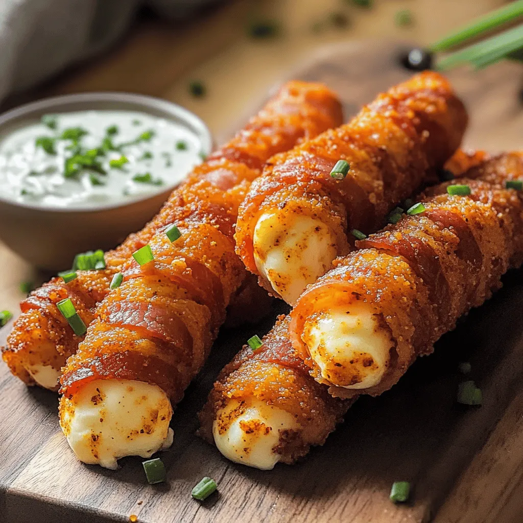 Snack Time Just Got Spicy with Bacon-Wrapped Mozzarella