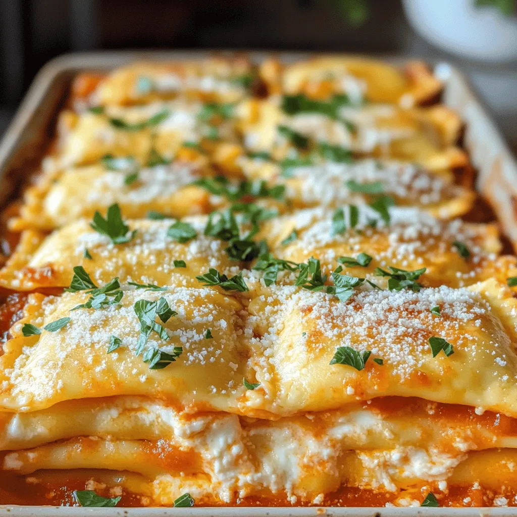 Million Dollar Ravioli Casserole Tasty Dinner Idea
