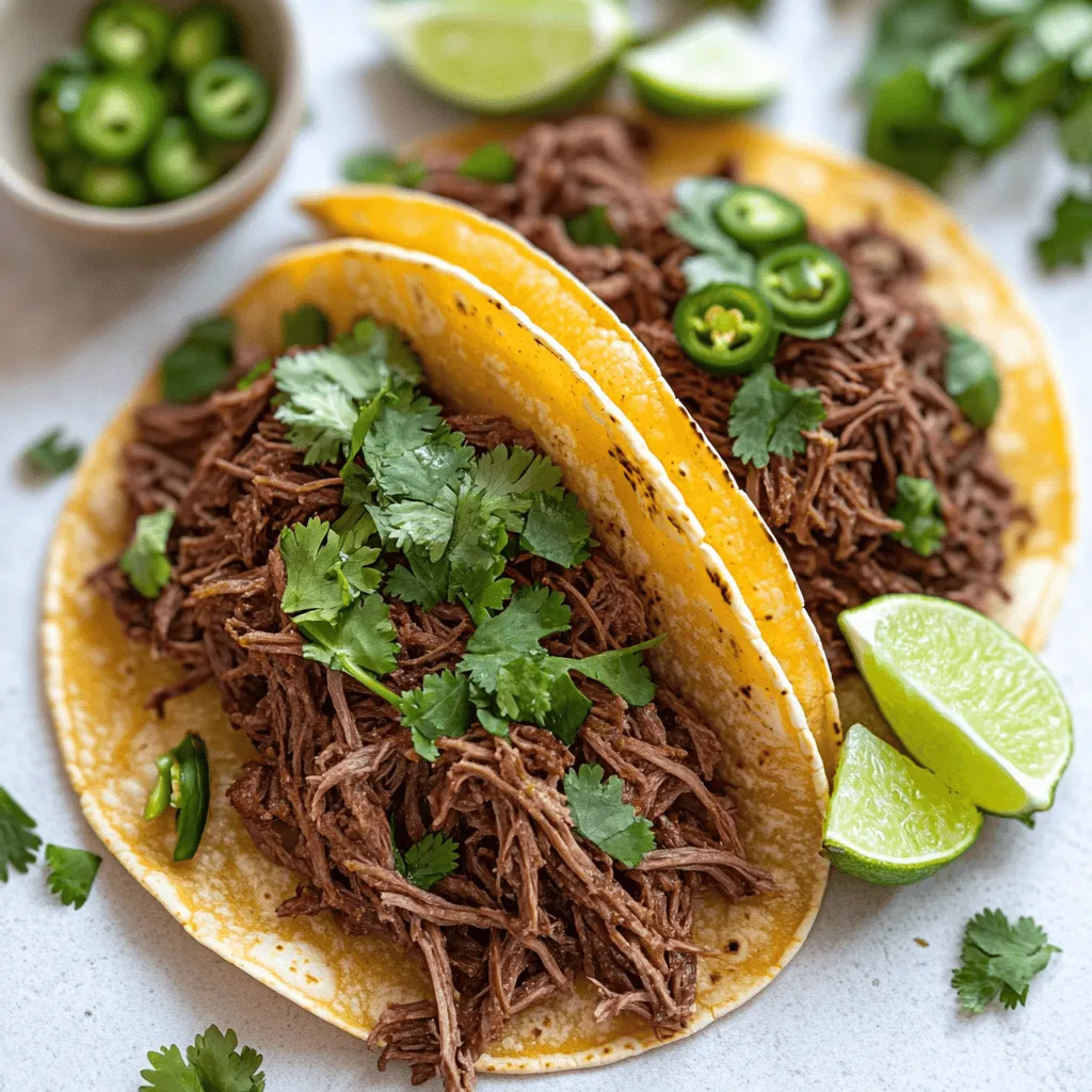 Zesty Slow Cooker Shredded Beef Tacos: A Flavorful Journey