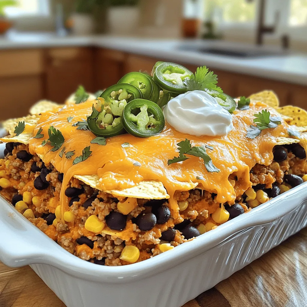 Easy Taco Casserole Flavorful and Quick Dish to Prepare