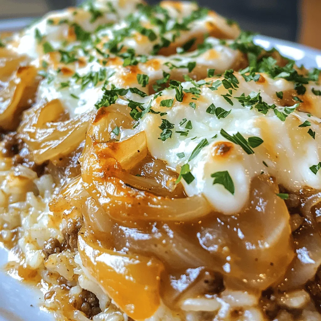 French Onion Beef Casserole: A Hearty Comfort Food Delight