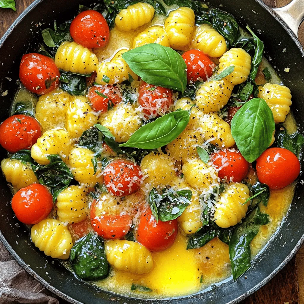 Minute Garlic Butter Gnocchi Skillet Quick and Tasty Meal