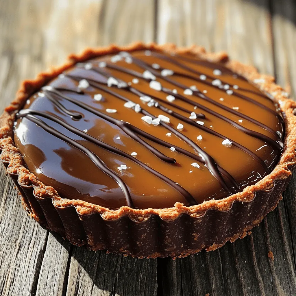 Salted Caramel Chocolate Tart Irresistible Dessert Recipe