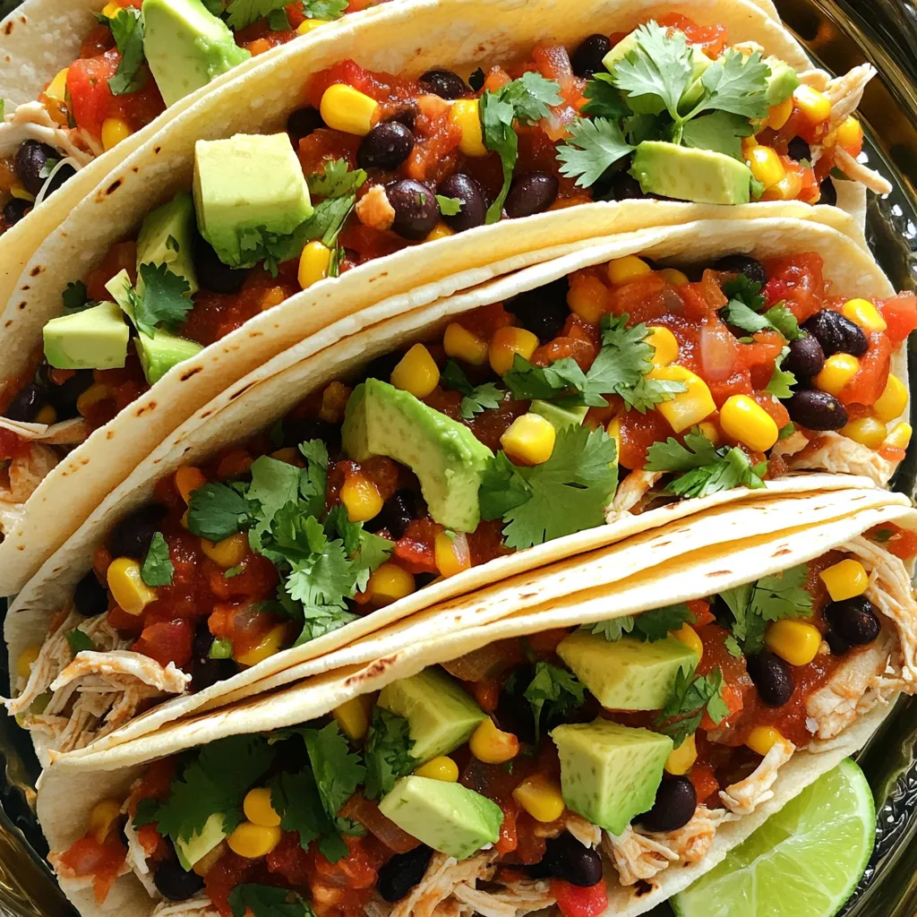 Slow Cooker Salsa Chicken Tacos Flavorful and Easy Meal