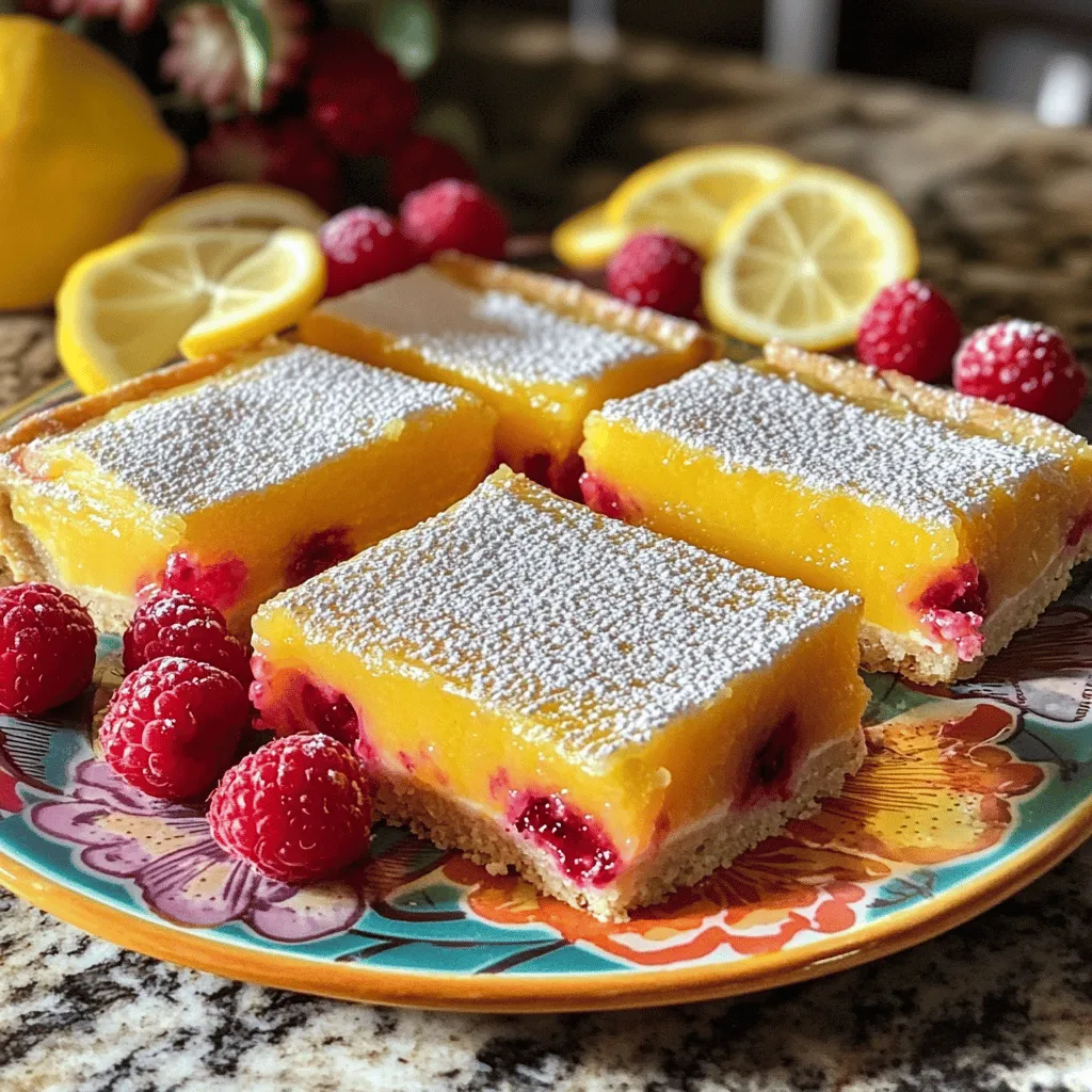Raspberry Lemonade Bars Fresh and Flavorful Delight
