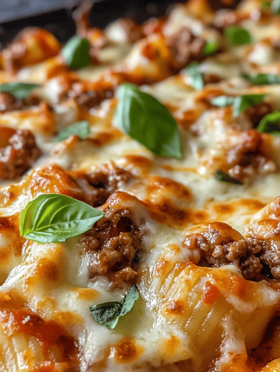 Creamy Ricotta Beef Stuffed Shells Pasta: A Comforting Classic