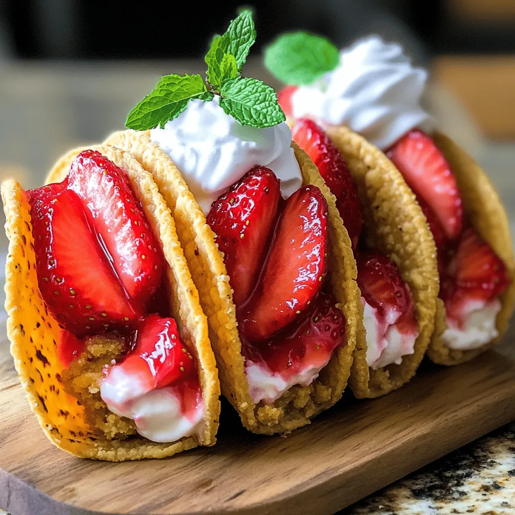 To make the taco shells, gather these simple items: - 1 cup all-purpose flour - 1/2 teaspoon salt - 2 tablespoons sugar - 1/4 cup unsalted butter, melted - 1/4 cup water - 1 teaspoon vanilla extract