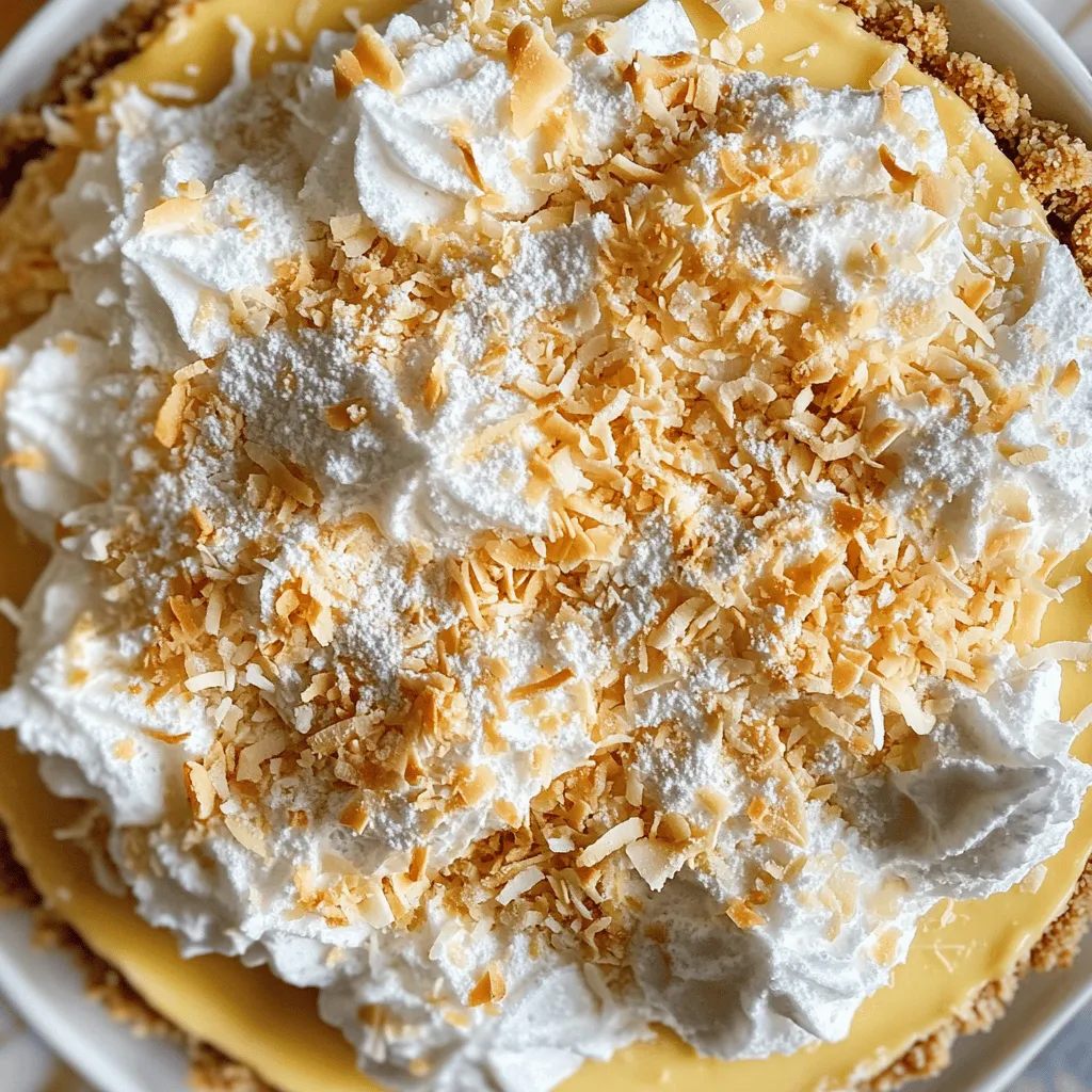 Indulge in Tropical Bliss: The Ultimate Coconut Cream Pie Recipe