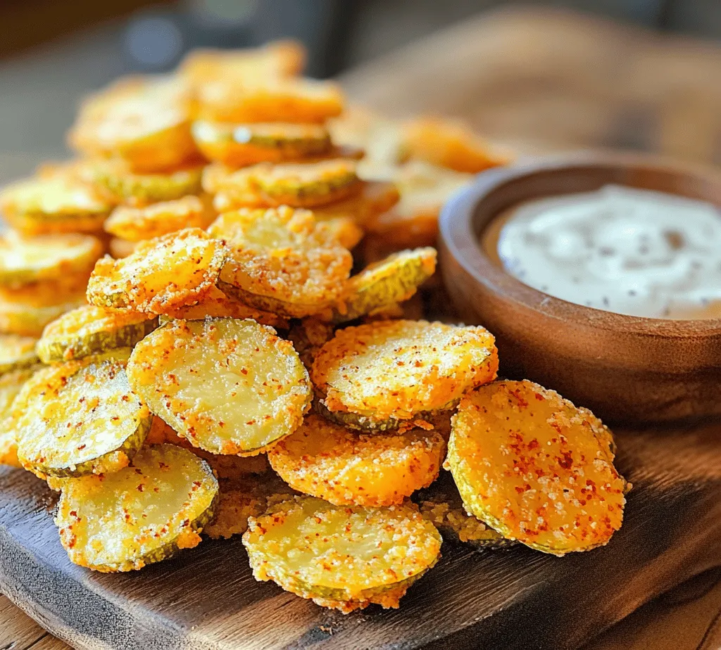 Fried pickles have become a beloved snack across the United States, known for their crispy exterior and tangy flavor. Originating in the Southern states, these delightful morsels have made their way onto menus in bars, restaurants, and even state fairs, captivating taste buds with their unique combination of crunch and zest. The traditional recipe has seen numerous adaptations, but this version, featuring a zesty twist, takes fried pickles to new heights. By introducing a blend of spices and a crispy coating that enhances both flavor and texture, we create a snack that is not only satisfying but also unforgettable. Join us as we dive into the world of fried pickles and discover why they have garnered such an enthusiastic following in various cuisines.