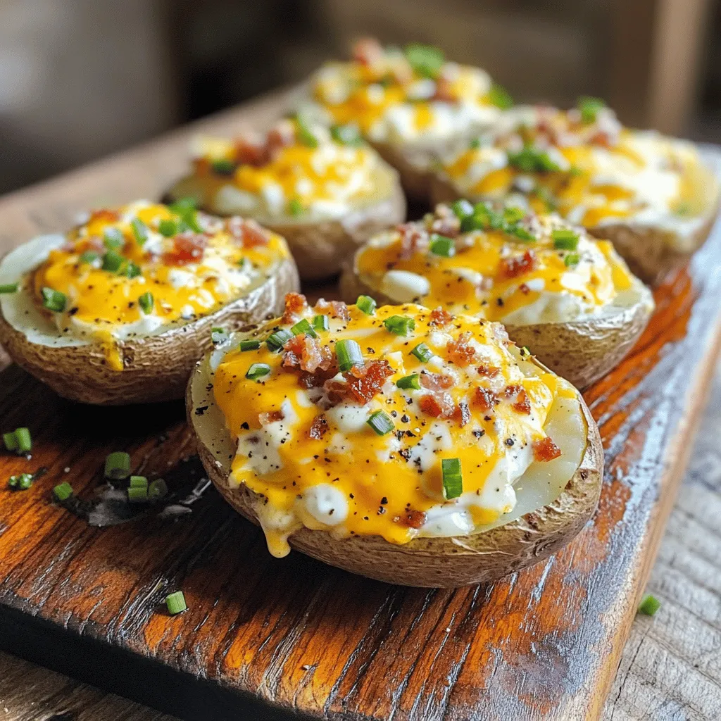Premium Loaded Twice Baked Potatoes