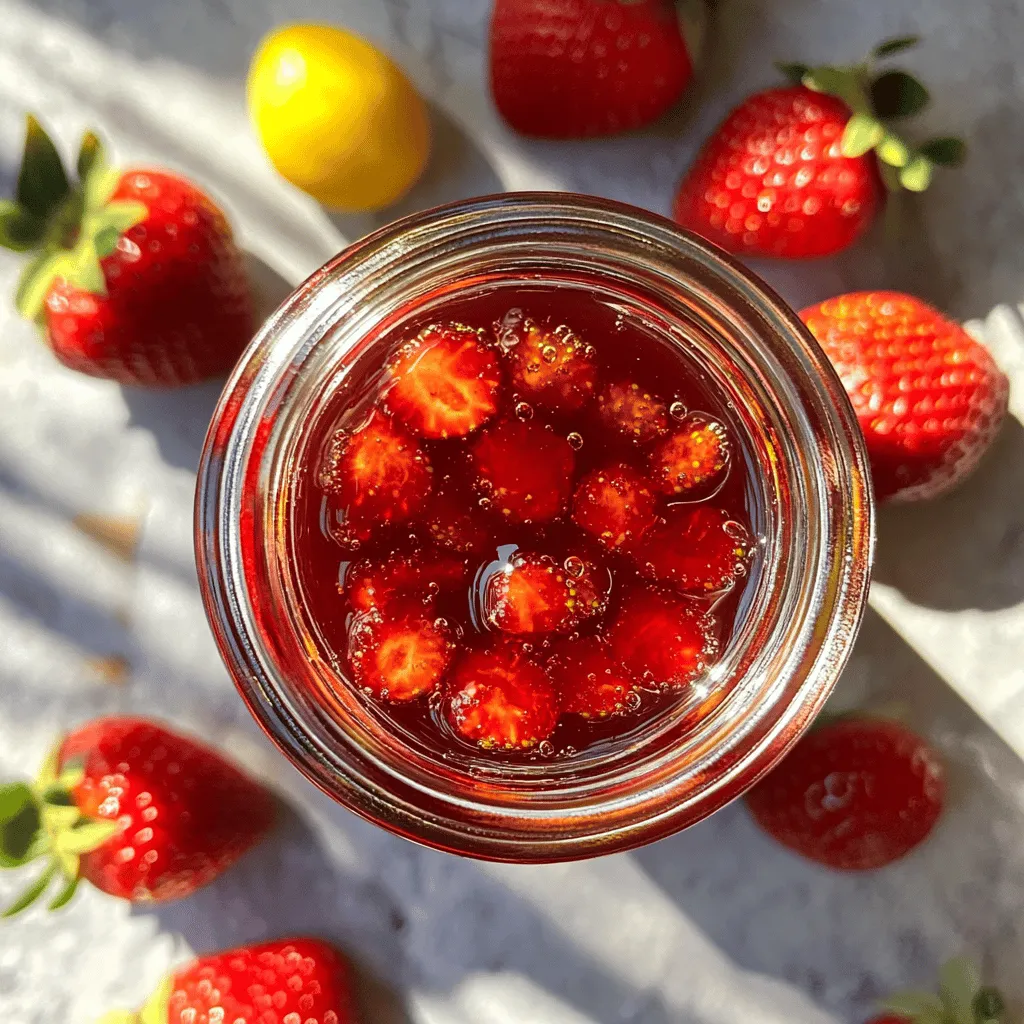Sweet Strawberry Bliss Syrup Recipe