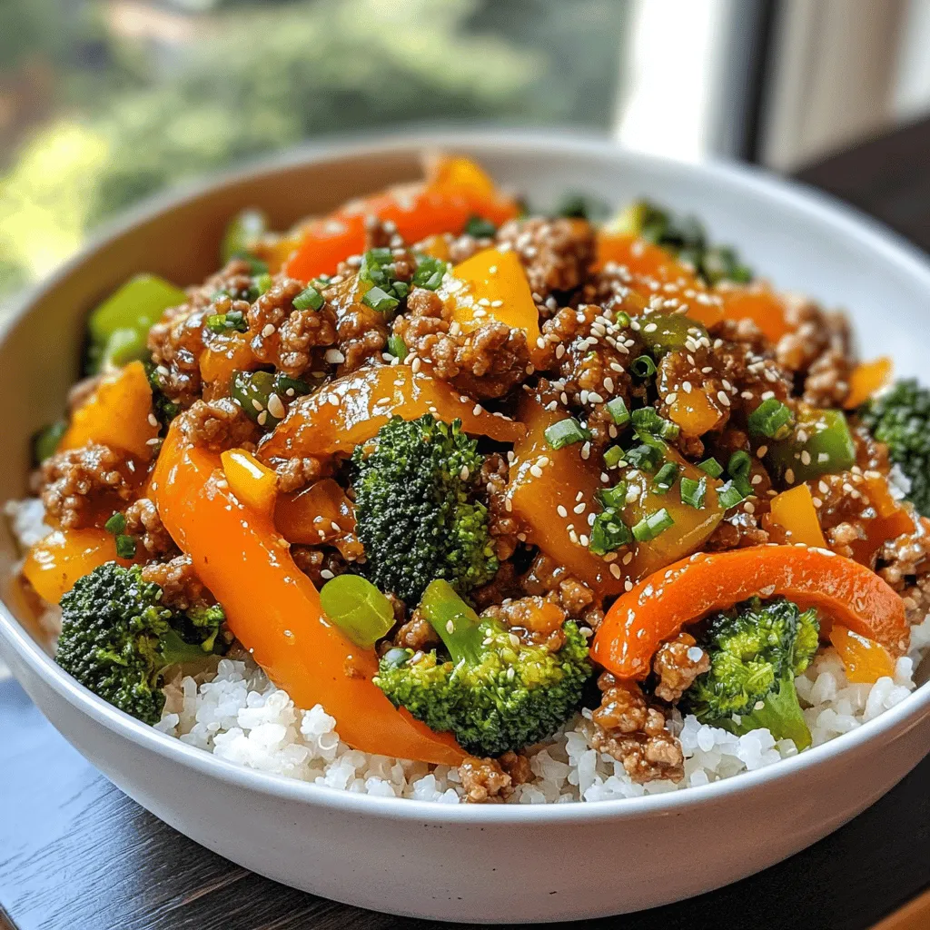 Ground Turkey Teriyaki Stir Fry: A Healthy and Flavorful Meal