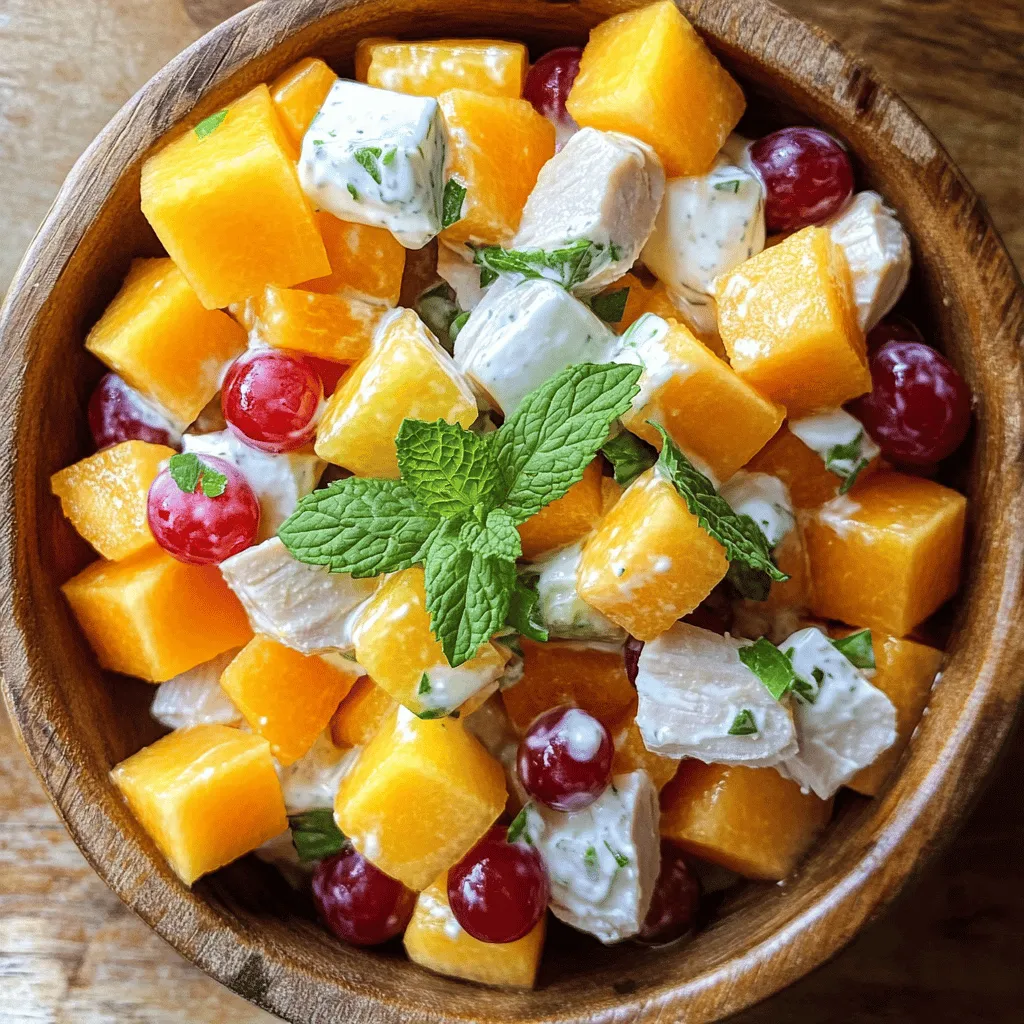 Patty’s Turkey Melon Salad Refreshing Summer Dish