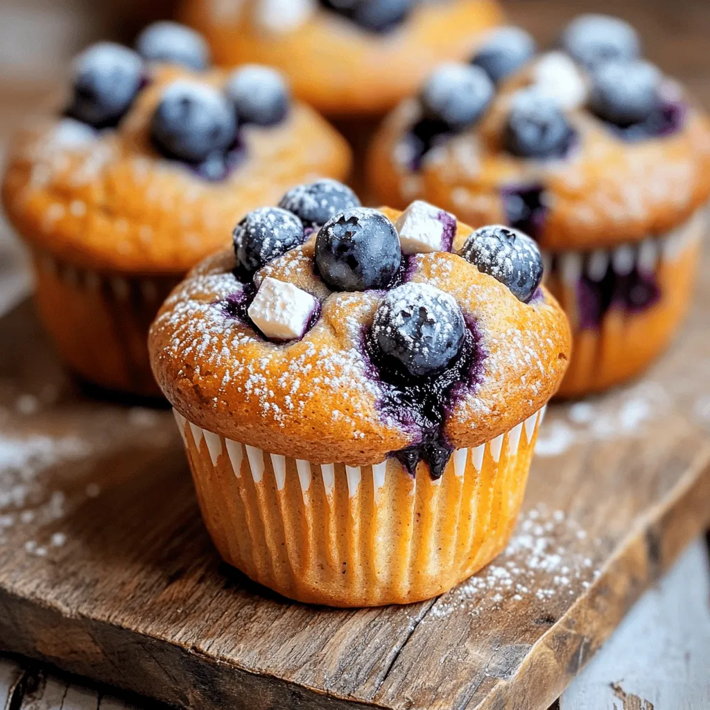 Blueberry Cream Cheese Muffins Irresistible and Easy
