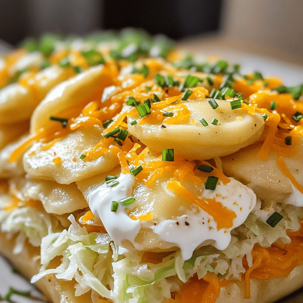 When making Crockpot Pierogi Casserole, you need some key ingredients. Here’s a simple list to help you prep: