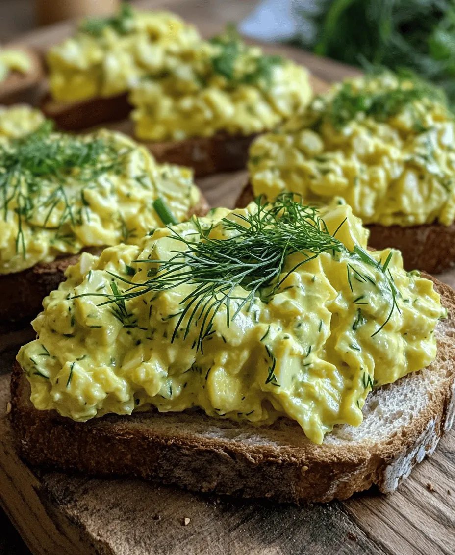 Creamy Herb-Infused Egg Salad Sandwiches are a delightful combination of taste and nutrition that can satisfy even the most discerning palate. Whether you