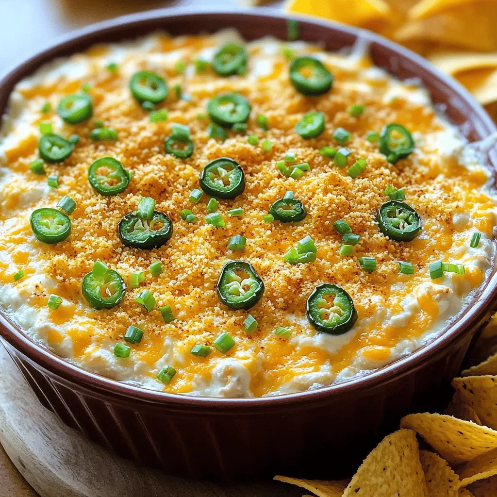 Jalapeño Popper Dip Creamy and Flavorful Delight