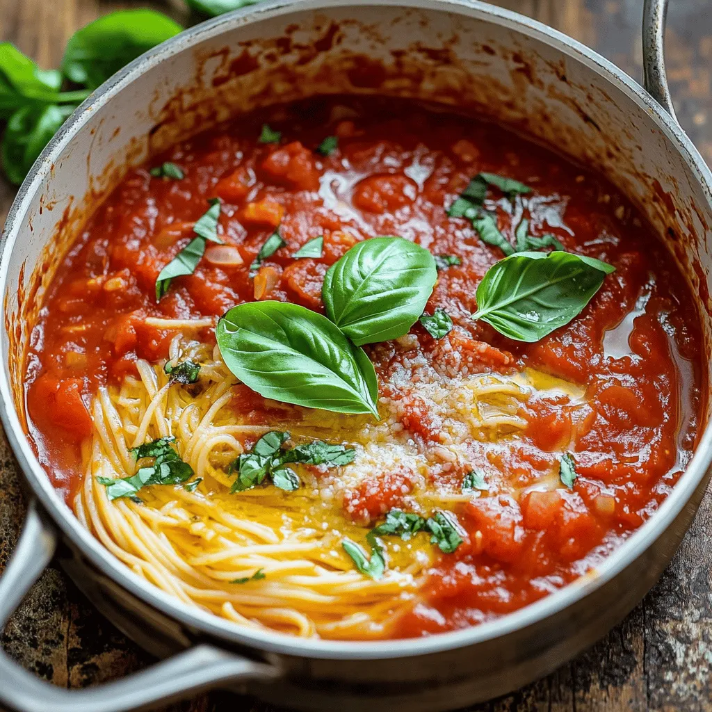 Mama Mia’s Rich Marinara Sauce