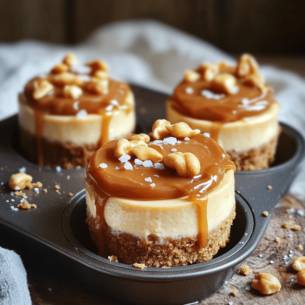 When making Peanut Butter Caramel Mini Cheesecakes, the right ingredients are key. Here’s a complete list to get you started.