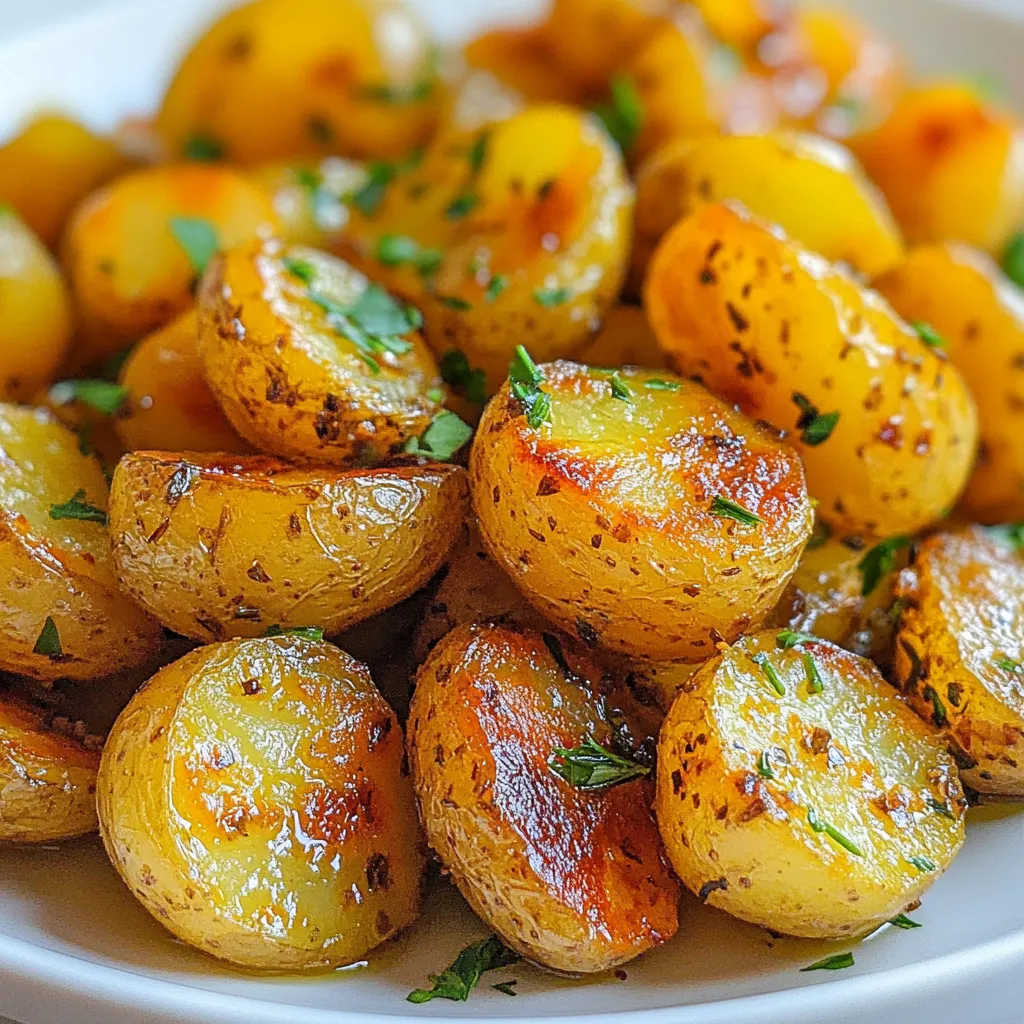 Garlic Herb Skillet Potatoes Crispy and Flavorful Dish