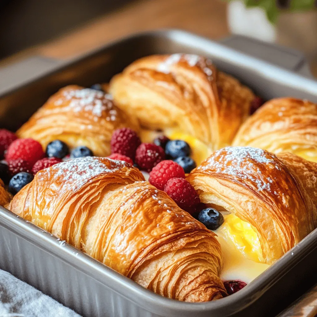 Croissant Bake Recipe Simple and Flavorful Delight