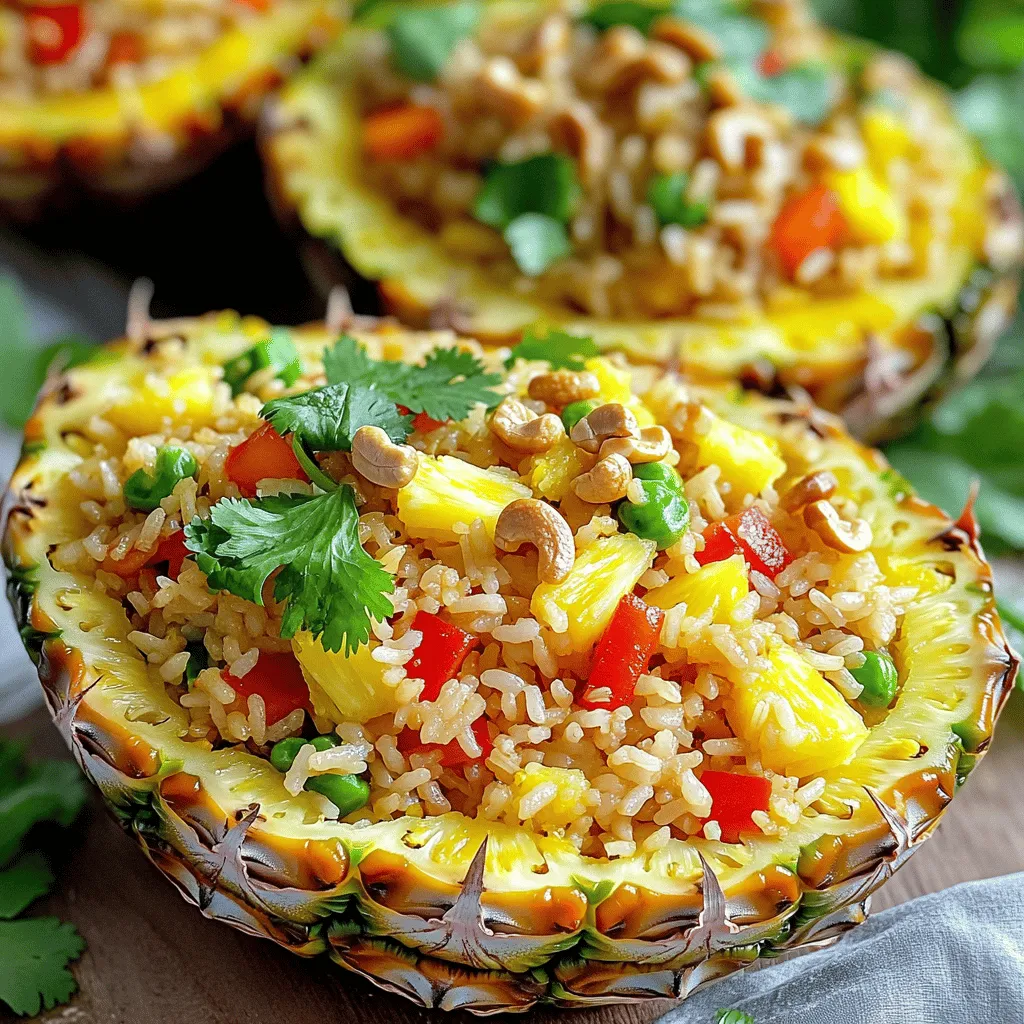 Pineapple Fried Rice Flavorful and Simple Dish