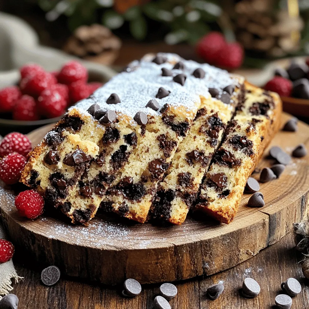 Chocolate Chip Scone Bread Tasty and Simple Recipe