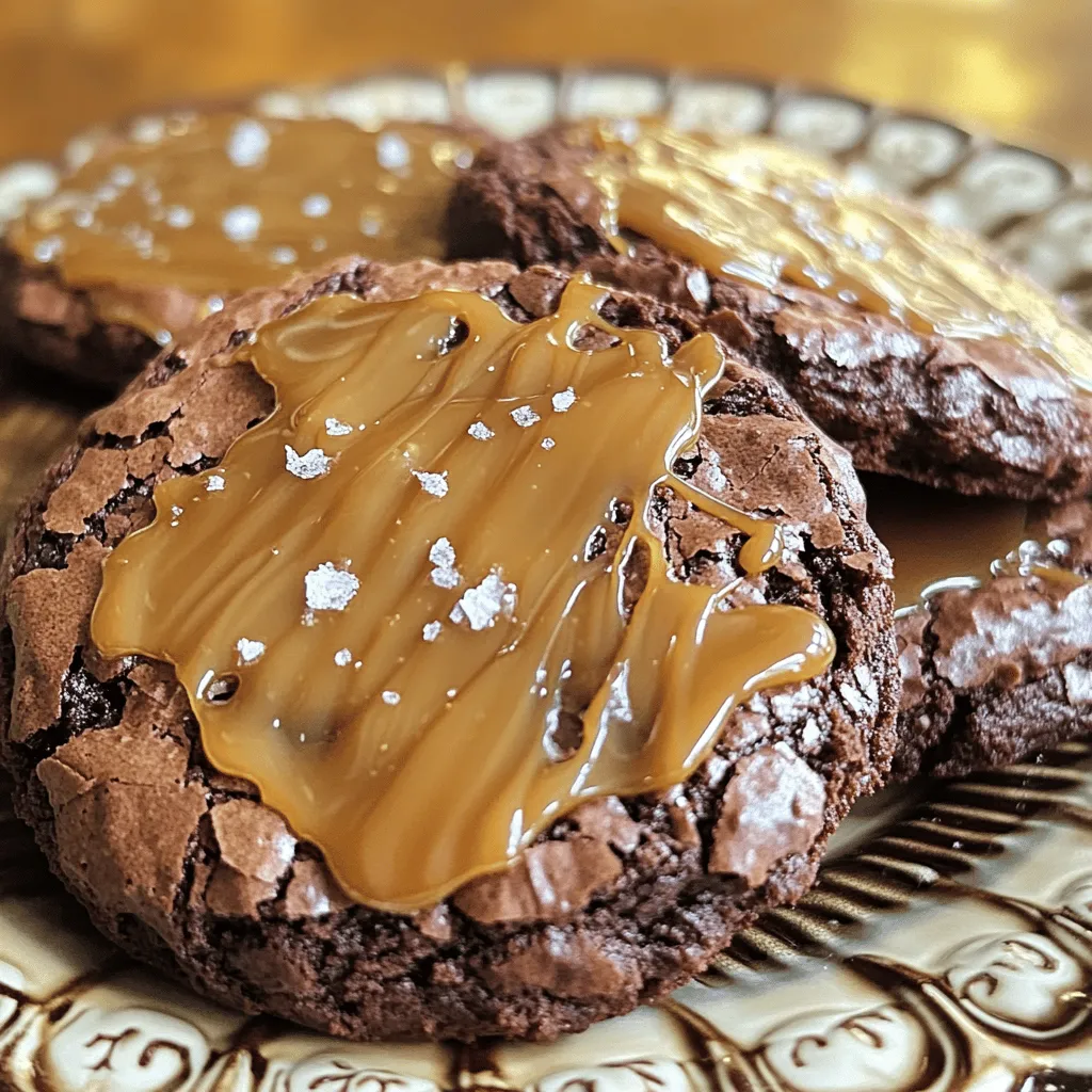 Irresistible Caramel Mocha Brownie Cookies Delight