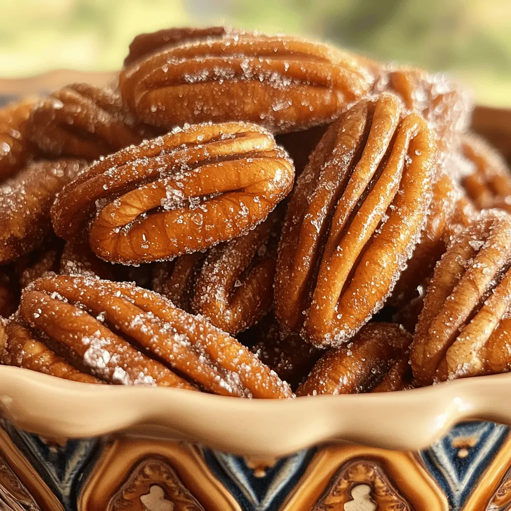 Sweet &#038; Spicy Candied Pecans Irresistible Snack Idea