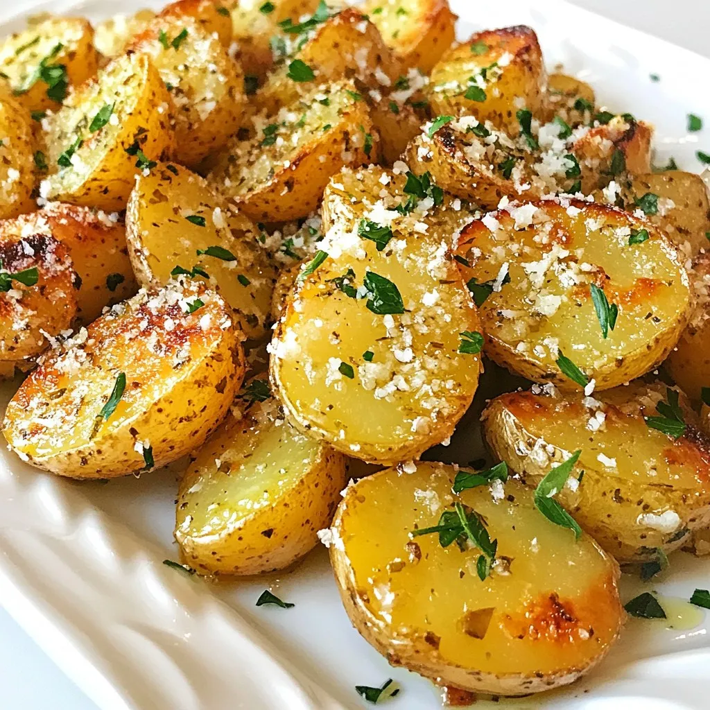 Garlic Parmesan Air Fryer Potatoes Crispy Delight