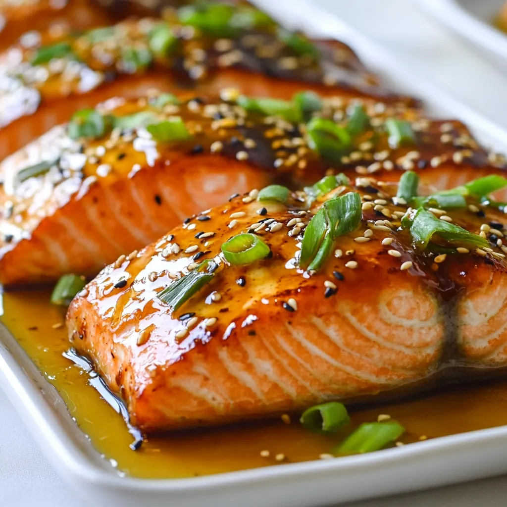 Honey Garlic Glazed Salmon Tasty and Easy Recipe