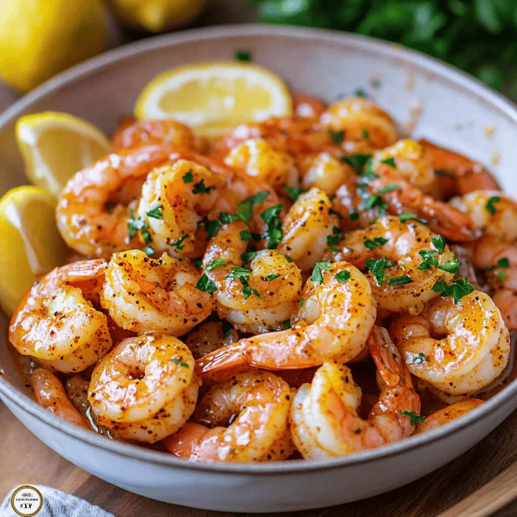 Cajun Shrimp Delight with Garlic Butter Sauce: A Flavorful Culinary Experience