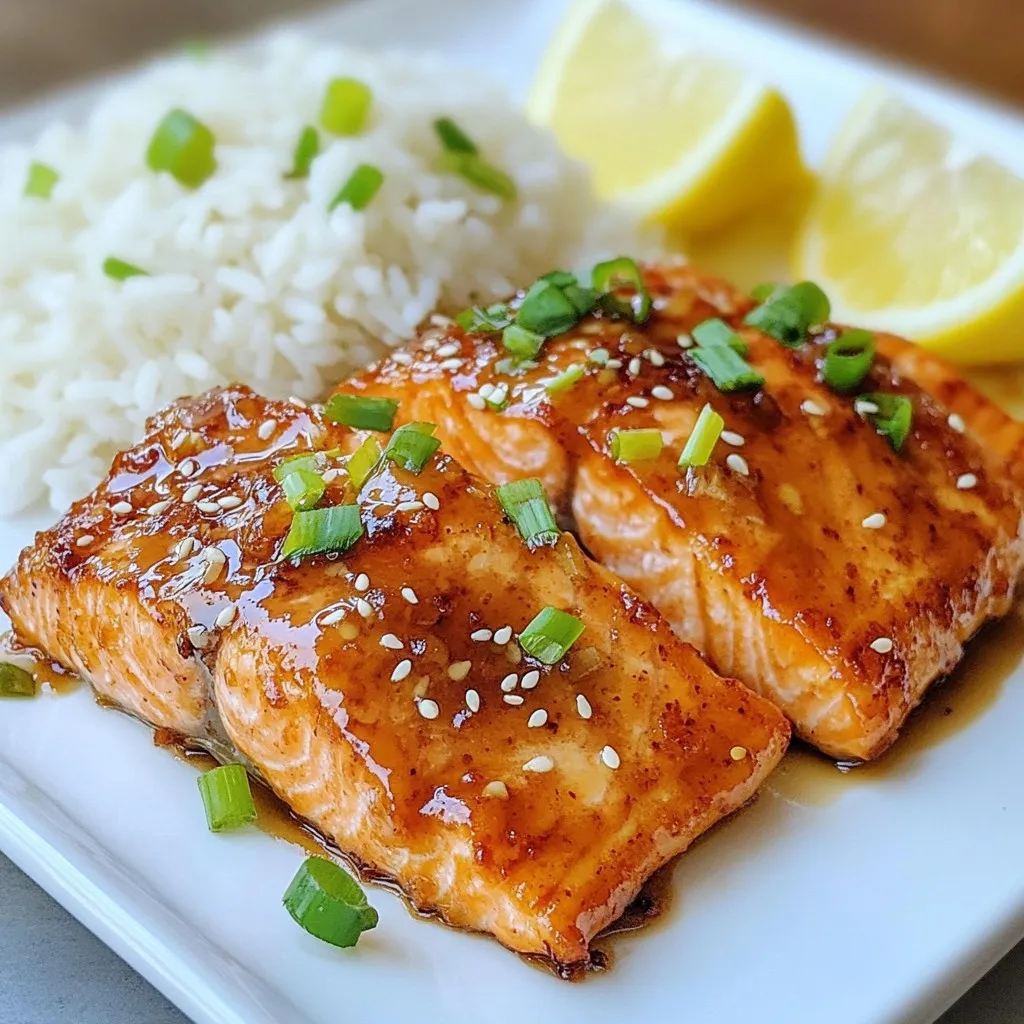 Ginger Soy Glazed Salmon Quick and Flavorful Dish