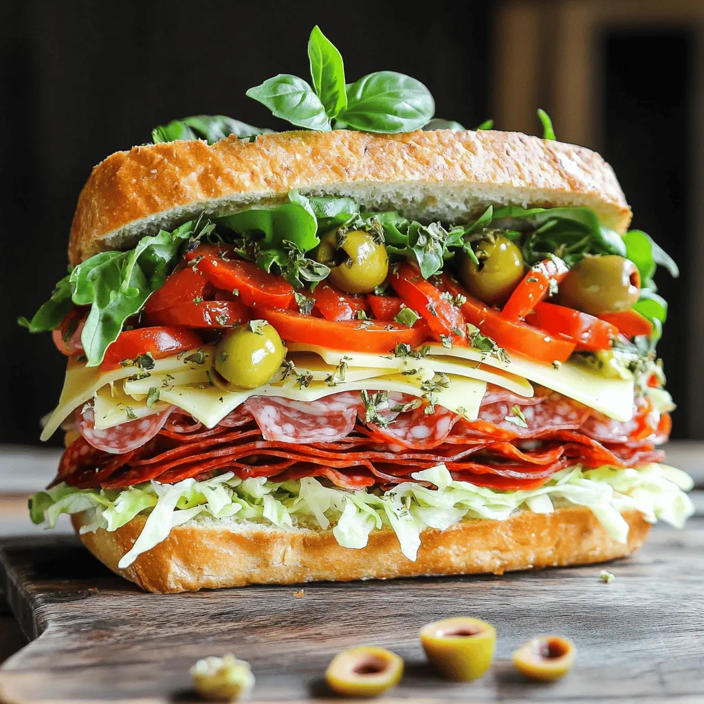 Italian Grinder Sandwich Flavorful Recipe Guide