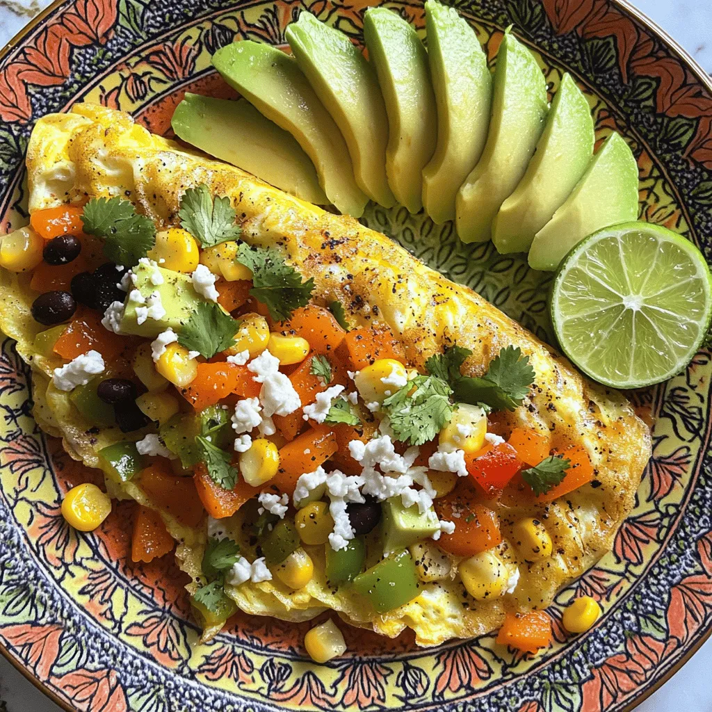 Mexican Omelette Flavorful and Simple Breakfast Meal